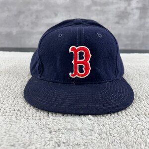 90S VINTAGE NEW ERA BOSTON RED SOX SNAPBACK HAT OSFA MAJOR LEAGUE PRO MODEL